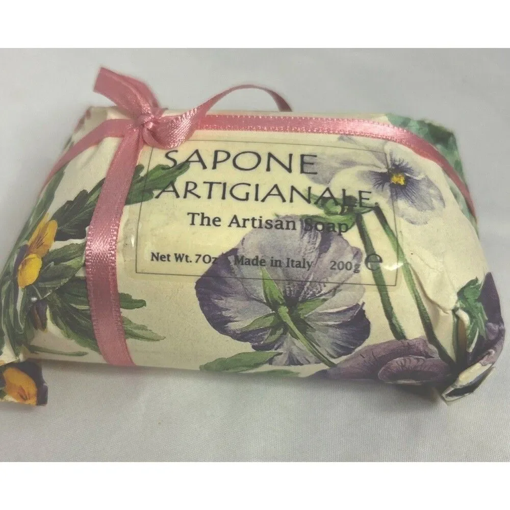 #8416 SAPONE ARTIGIANALE SOAP VIOLETTE 7 OZ